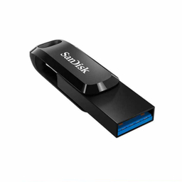 فلش مموری سن دیسک مدل Ultra Dual Drive Luxe ظرفیت 128 گیگابایت