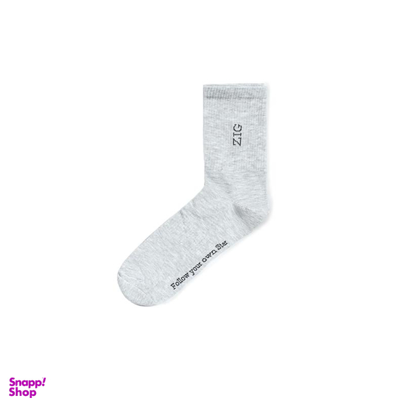 جوراب ساق بلند مردانه زیگ مدل Follow