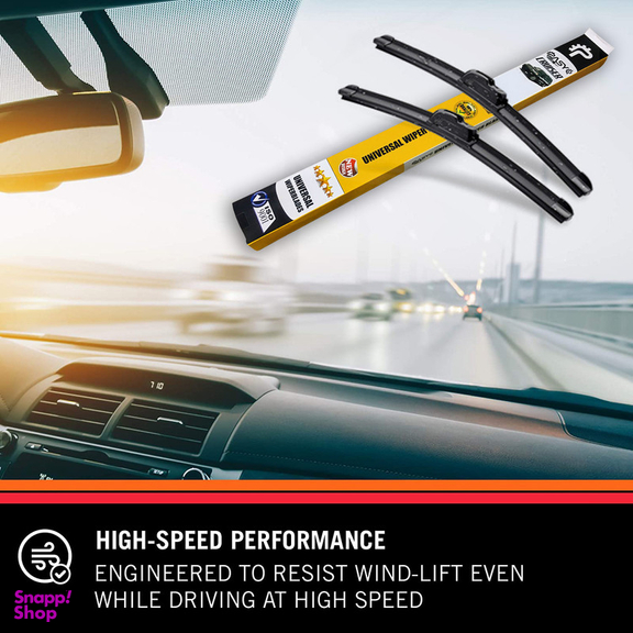 تیغه برف پاککن پاسیکو مدل FLAT PRO مناسب برای شاهین بسته 2 عددی