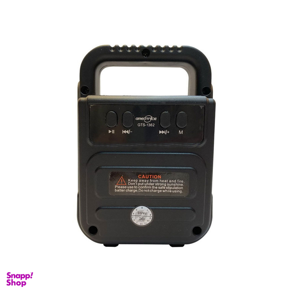اسپیکر بلوتوثی قابل حمل مدل GTS-1362