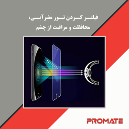 محافظ صفحه نمایش گوشی موبایل آنتی بلو پرومیت مناسب برای سامسونگ Galaxy S24 Ultra