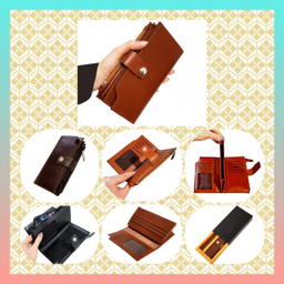 کیف پول مردانه چرم طبیعی گاوی مدل سینا