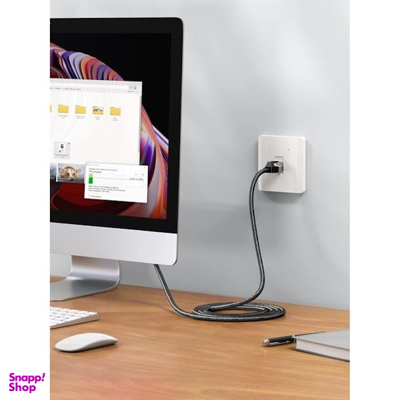 کابل شبکه CAT7 یوگرین مدل NW150 کد 80421 طول 1 متر