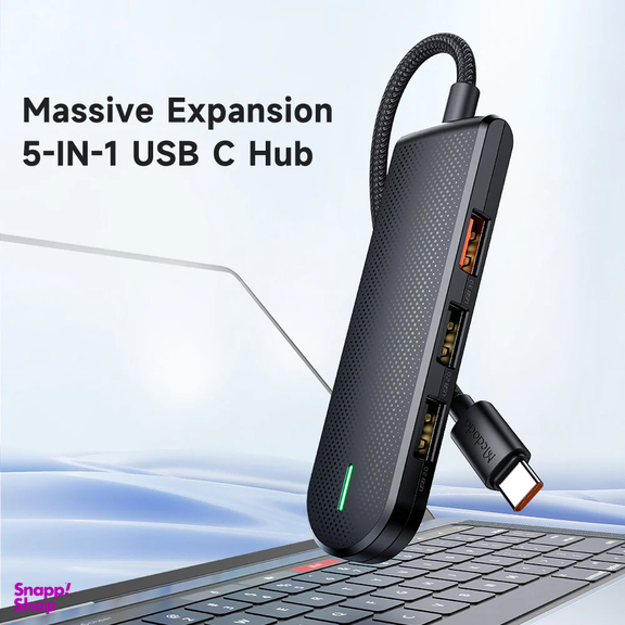 هاب 5 پورت USB-C مک دودو مدل HU-143