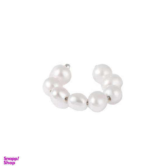 ایرکاف نقره زنانه مدل مروارید کد 035