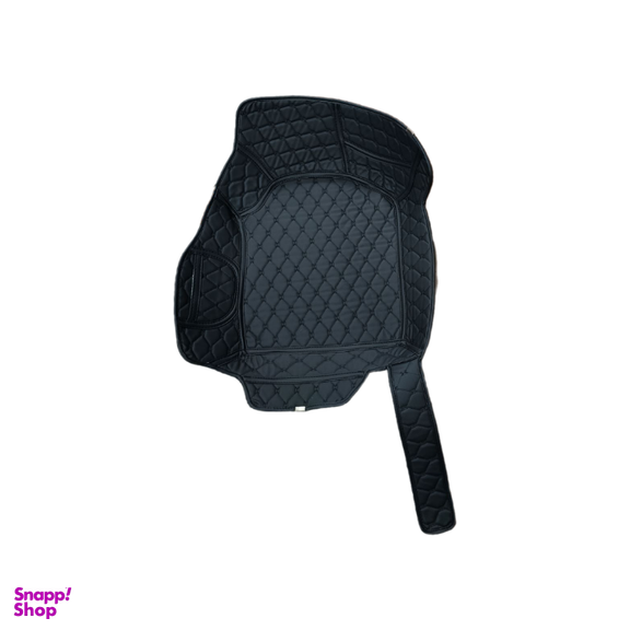 کفپوش پنج بعدی خودرو طرح گلدوزی مدل فراز پوش مناسب کوییک