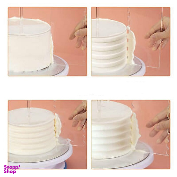 صفحه گاناش و خامه کشی کیک کد 275 سایز 27.5 مجموعه 2 عددی