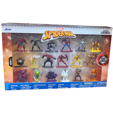 اکشن فیگور جادا مدل Spiderman کد 2 بسته 18 تایی