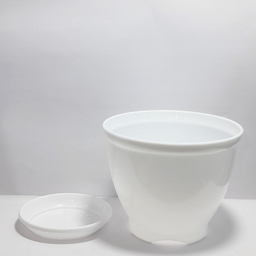 گلدان پلاستیکی کد 1232 به همراه زیرگلدانی