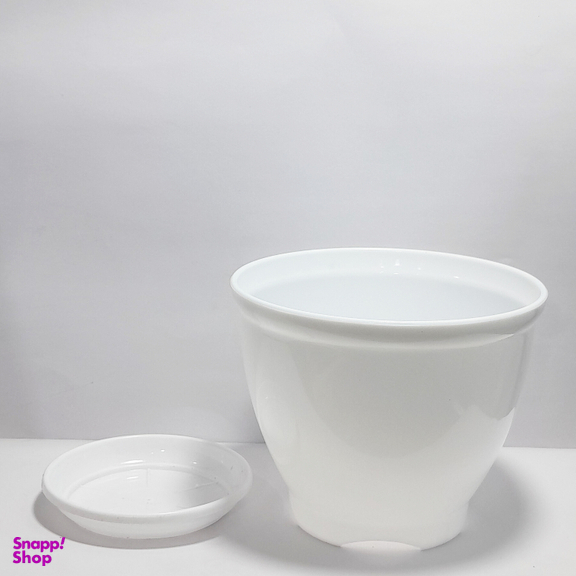 گلدان پلاستیکی کد 1232 به همراه زیرگلدانی