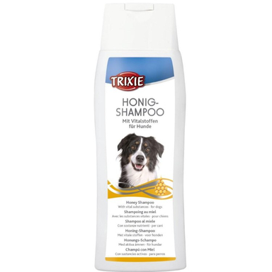 شامپو سگ تریکسی رایحه عسل مدل Honig shampoo حجم 250 میلی لیتر