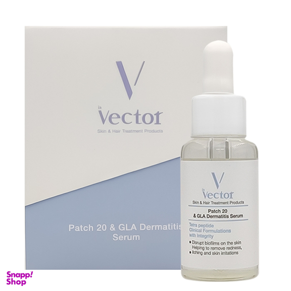 سرم پوست وکتور مدل GLA Dermatitis حجم 30 میلی لیتر
