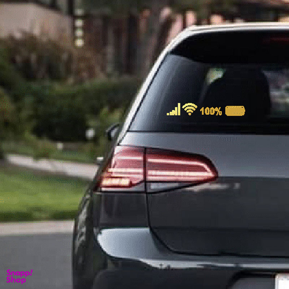 برچسب بدنه خودرو رایسان طرح Full battery کد SF100t