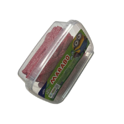 پاستیل نواری با طعم توت فرنگی مارابو وزن 900 گرم