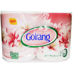 دستمال توالت گلرنگ مدل fg20 بسته 2 عددی
