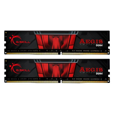 رم دسکتاپ DDR4 دو کاناله 3200 مگاهرتز CL16 جی اسکیل مدل AEGIS ظرفیت 8 گیگابایت بسته 2 عددی