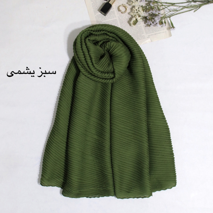 شال ساده پلیسه طرح آرمیتا کد ana9503