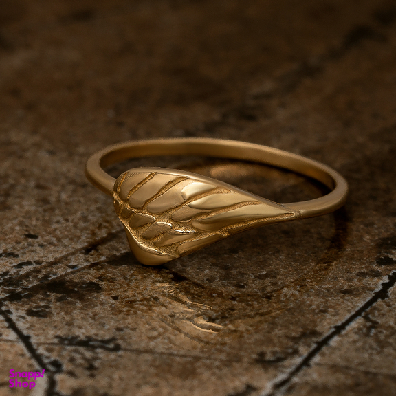 انگشتر طلا 18 عیار زنانه جواهری سون کد 4636