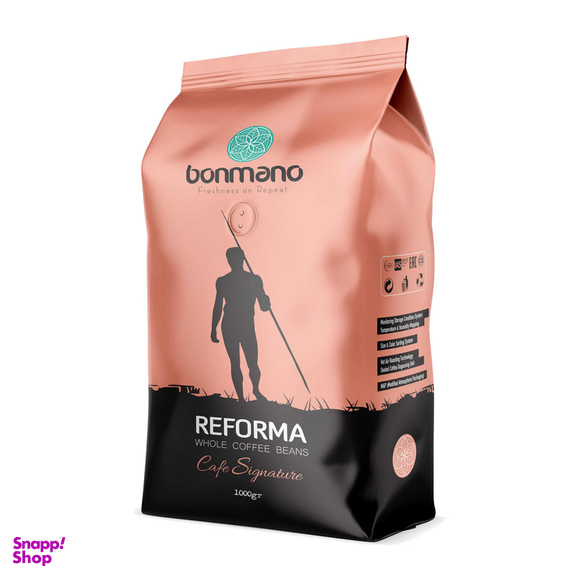 دانه قهوه اسپرسو ریفورما بن مانو 1000 گرم