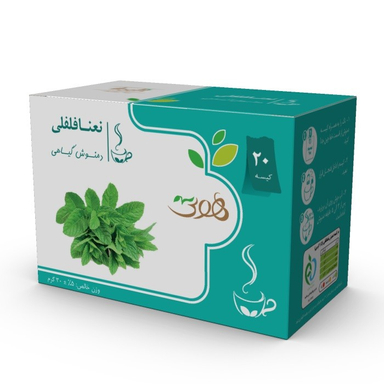 دمنوش گیاهی نعنا فلفلی هوتی بسته 20 عددی