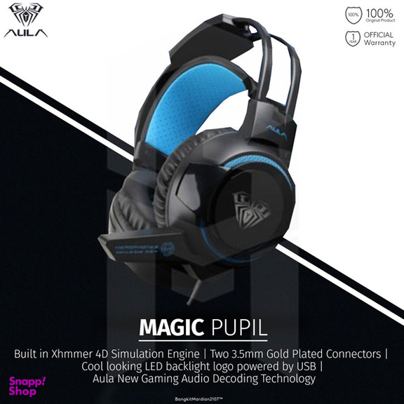 هدست مخصوص بازی آئولا مدل Magic Pupil G91