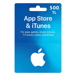 گیفت کارت 500 لیر اپل استور