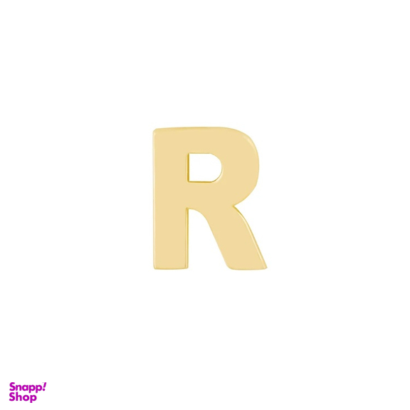 پلاک گردنبند طلا 18 عیار زنانه دیانا مدل حرف R