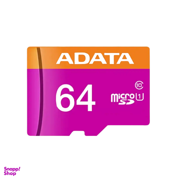 کارت حافظه MicroSD ای دیتا مدل R80W25 ADP ظرفیت 64 گیگابایت
