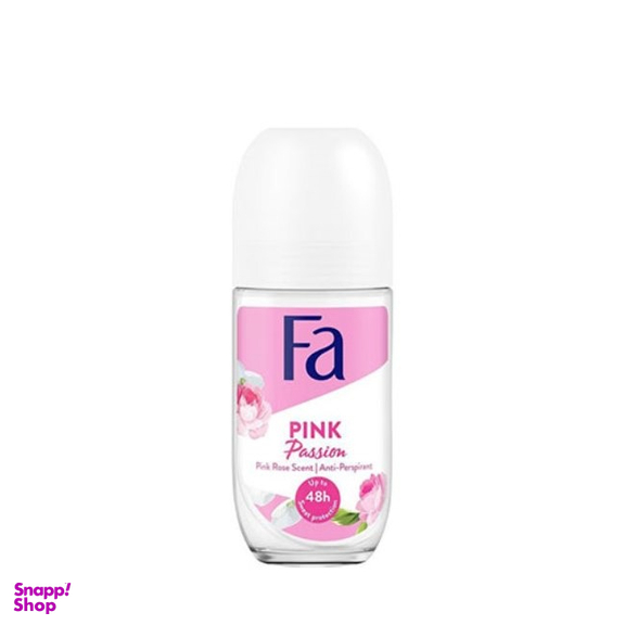 رول ضد تعریق زنانه فا مدل PINK passion حجم 50 میلی لیتر