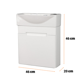 ست کابینت و روشویی دلفین مدل D-464620