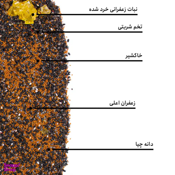 مخلوط شربت بارجیل