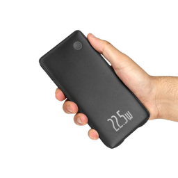 پاوربانک بیسوس مدل Airpow Lite 22.5W Dual Cable ظرفیت 10000 میلی‌ آمپر ساعت