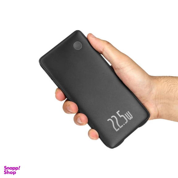 پاوربانک بیسوس مدل Airpow Lite 22.5W Dual Cable ظرفیت 10000 میلی‌ آمپر ساعت