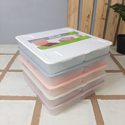 ظرف نگهدارنده لاولی پلاست مدل 4 خانه کد TIK1146