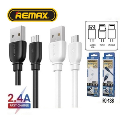 کابل تبدیل USB به لایتنینگ ریمکس مدل RC-138i طول 1 متر
