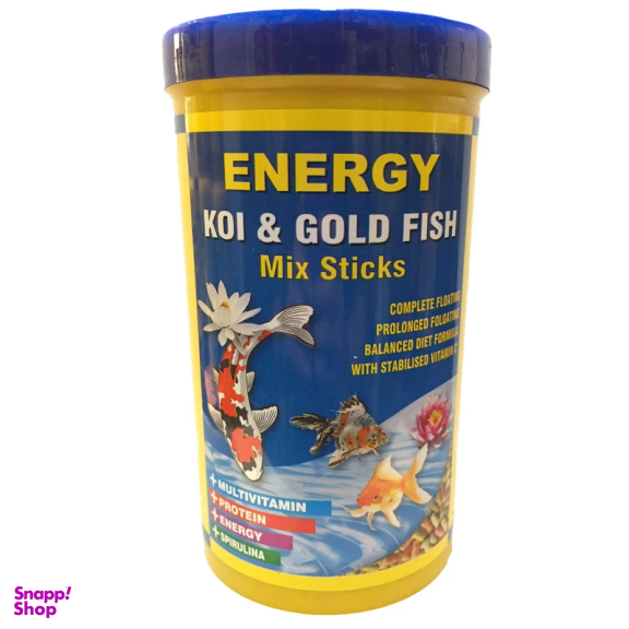 غذا ماهی انرژی مدل Koi & Gold Fish Mix Sticks وزن 100 گرم