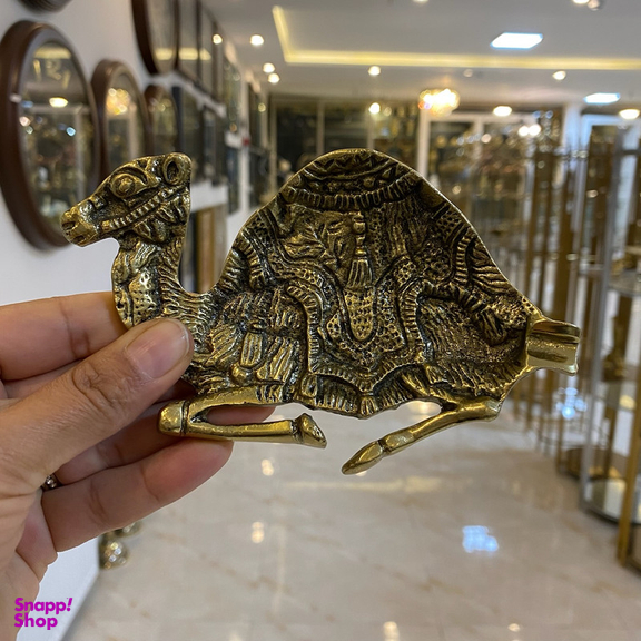 جاسیگاری برنجی مدل شتر کد 102107