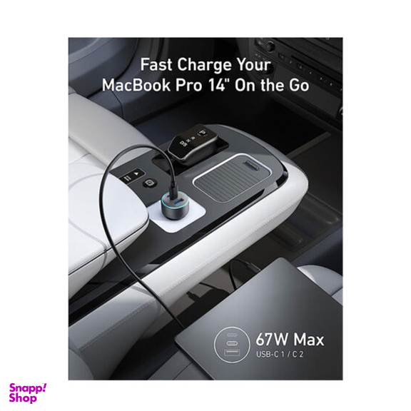 شارژر فندکی 67 وات انکر مدل A2731