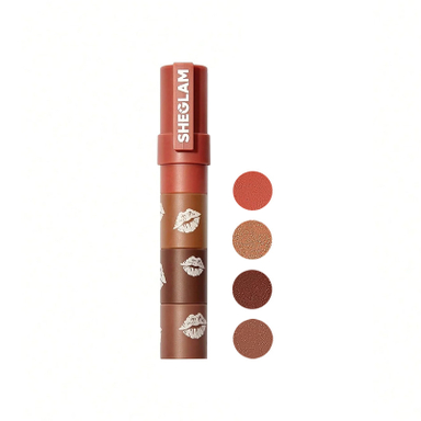 رژ لب جامد شیگلم مدل Brownie Stack شماره 38