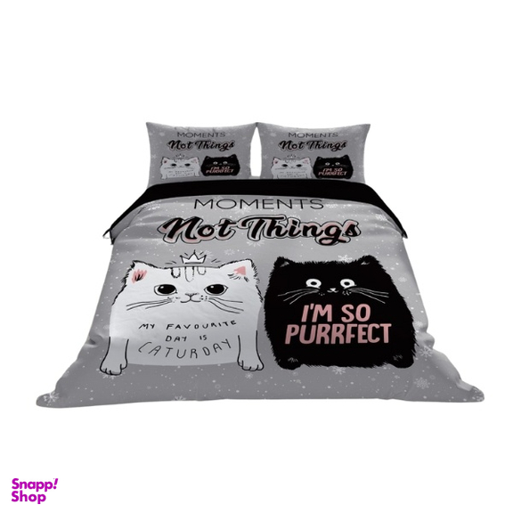 سرویس خواب مدل گربه یک نفره 4 تکه کد R7998