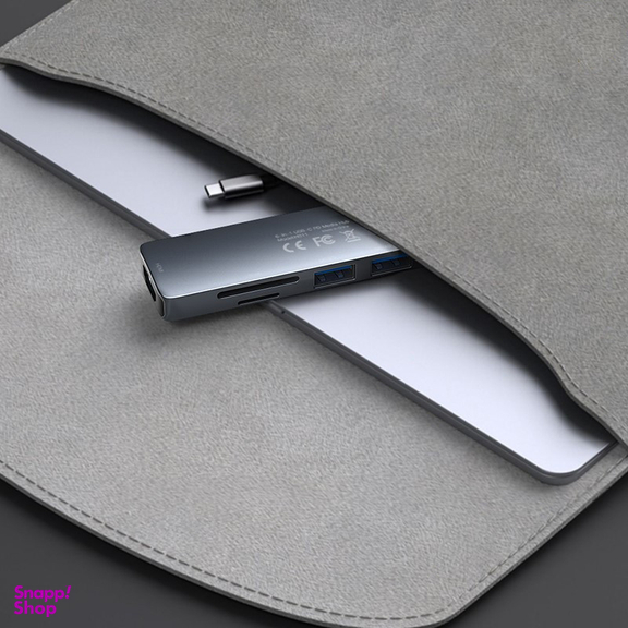 هاب 6 پورت USB-C یسیدو مدل HBII