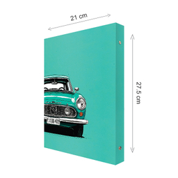 بسته لوازم تحریر پدیده نقش طرح ماشین کلاسیک مجموعه 3 عددی