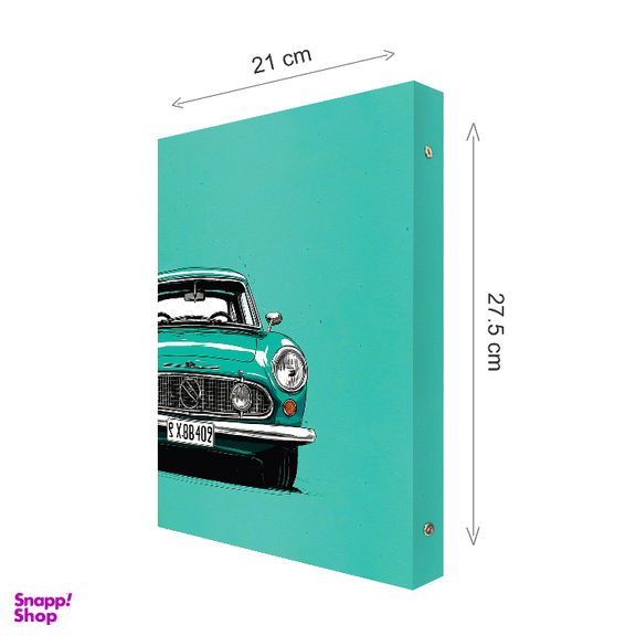 بسته لوازم تحریر پدیده نقش طرح ماشین کلاسیک مجموعه 3 عددی