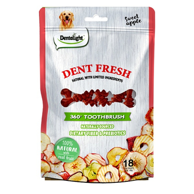 تشویقی سگ دنتالایت مدل S DENT FRESH sharjpet وزن 100 گرم