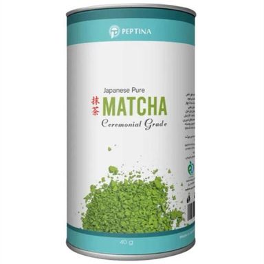 چای ماچا تشریفاتی پپتینا وزن 40 گرم