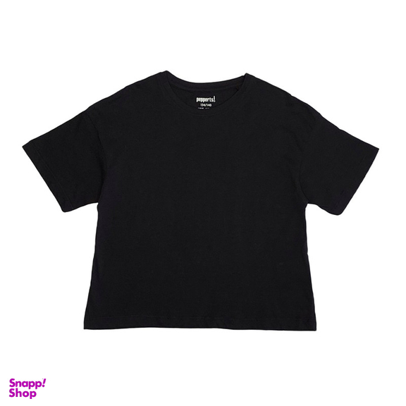 کراپ تیشرت آستین کوتاه دخترانه پیپرتس مدل 6528