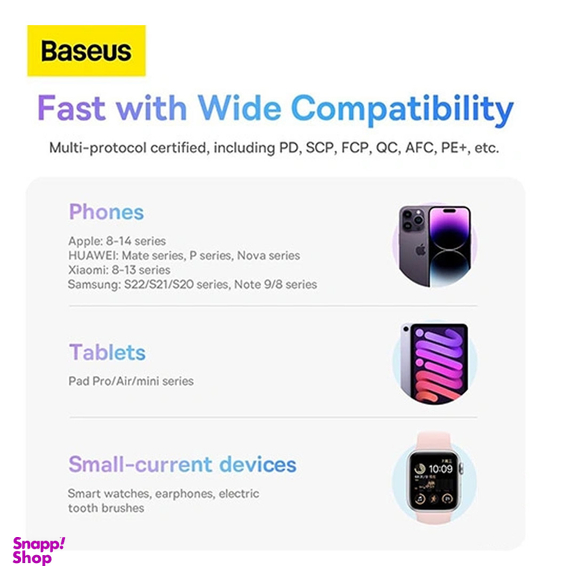 پاوربانک 22.5 وات بیسوس مدل Comet PPMD020001 ظرفیت 10000 میلی آمپر ساعت