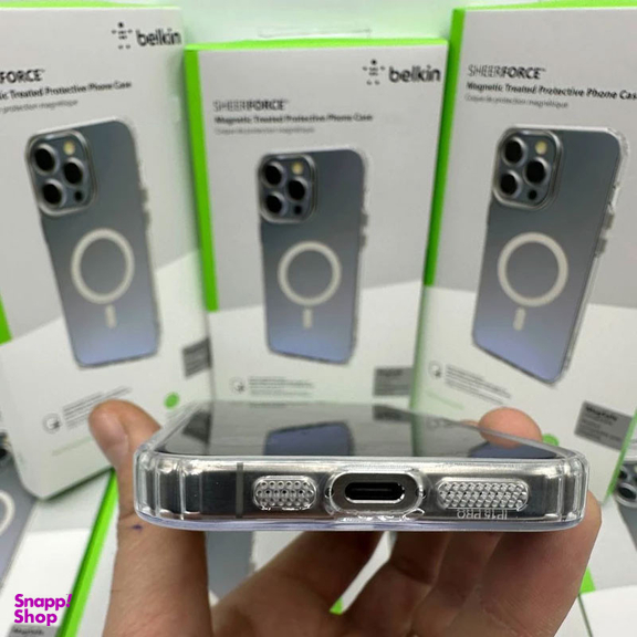 کاور گوشی موبایل بلکین مدل مگ سیف دار مناسب اپل Iphone 16 Pro Max