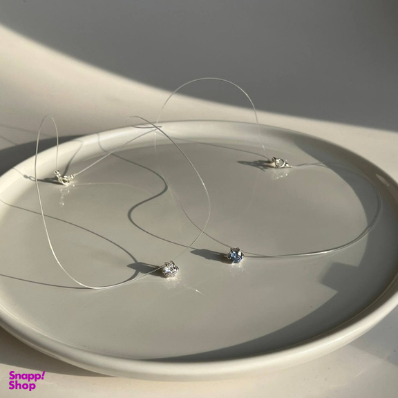 گردنبند نقره زنانه گیرا مدل میکرودرمال G1009