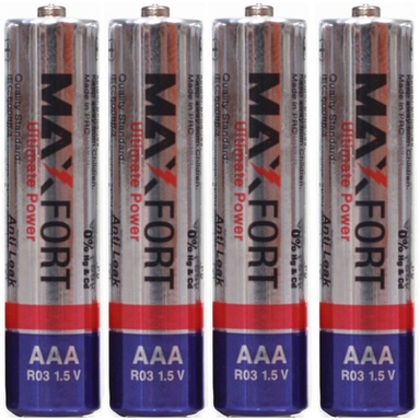 باتری قلمی مکس فورت مدل R03 1.5V بسته 4 عددی
